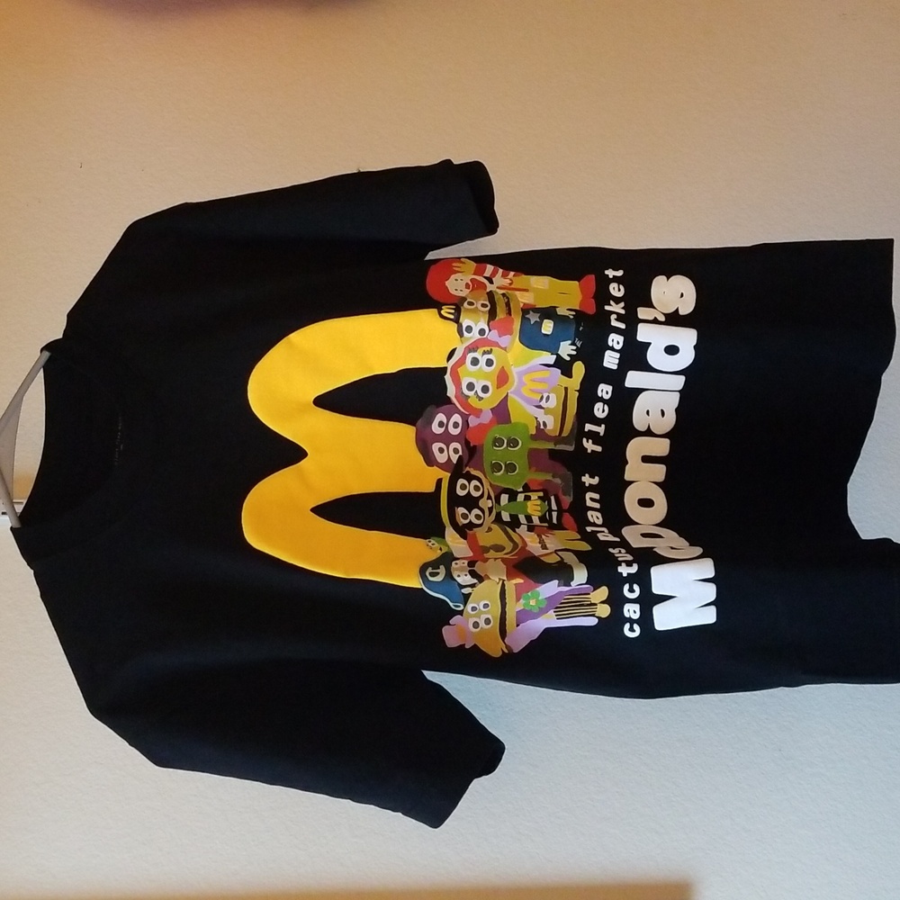 MCDONALD'S X CACTUS PLANT FLEA MARKET 2022. Size adult small.